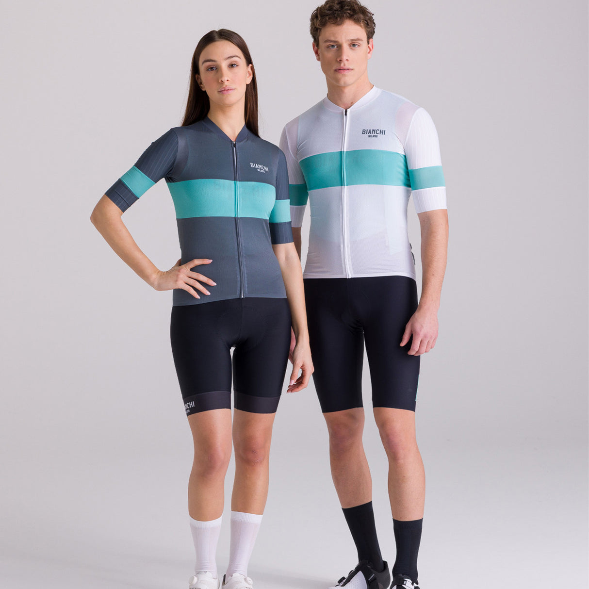Maglia Bianchi Milano Race - Grigio - G