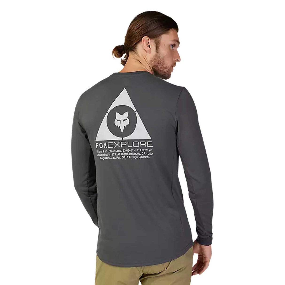 Maglia maniche lunghe Fox Ranger Tred Drirelease - Grigio - N