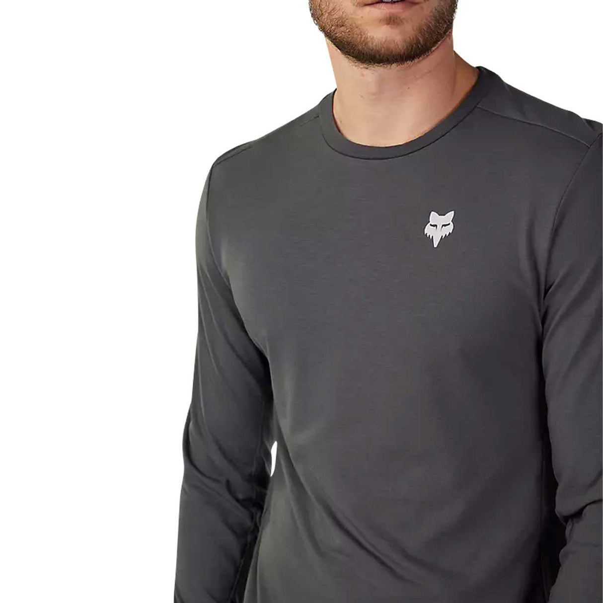 Maglia maniche lunghe Fox Ranger Tred Drirelease - Grigio - M