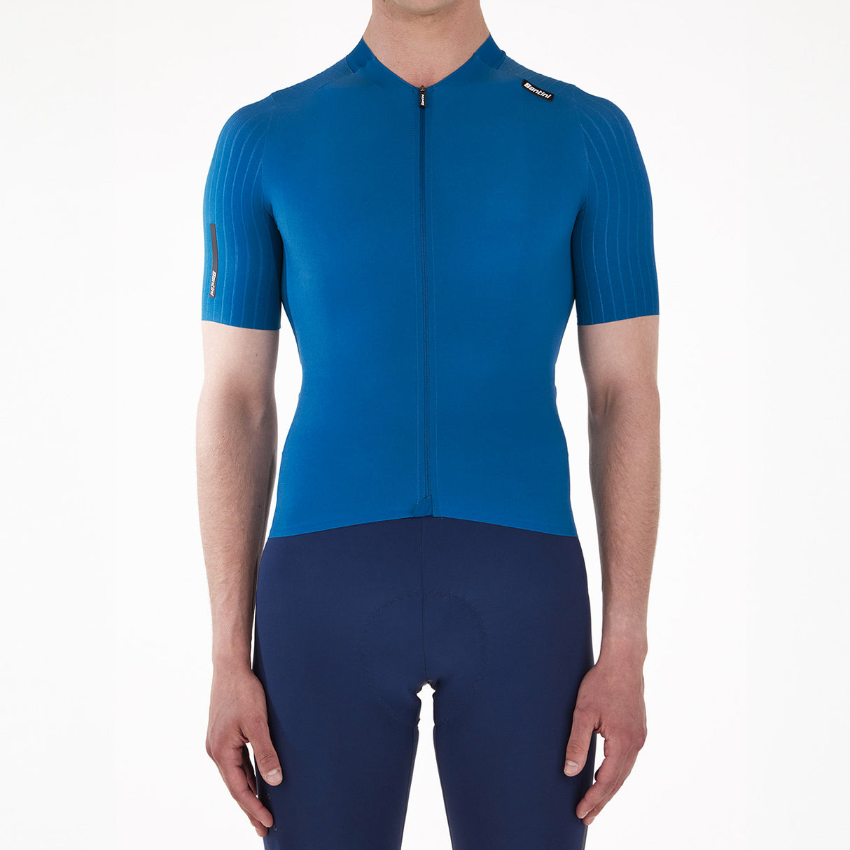 Maglia Santini Redux Speed - Blu - L