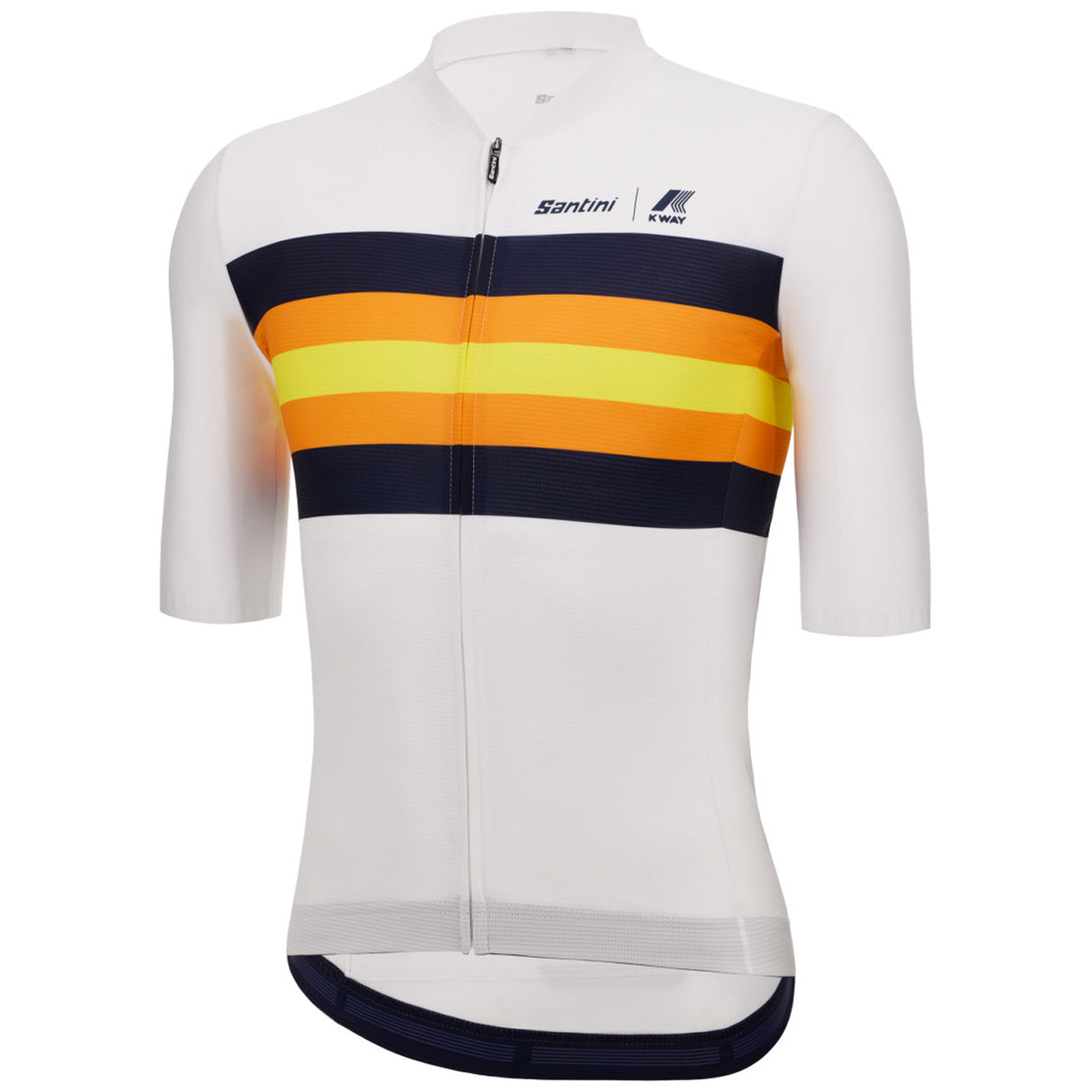 Maglia Le Vrai Santini x K-WAY - Bianco - A