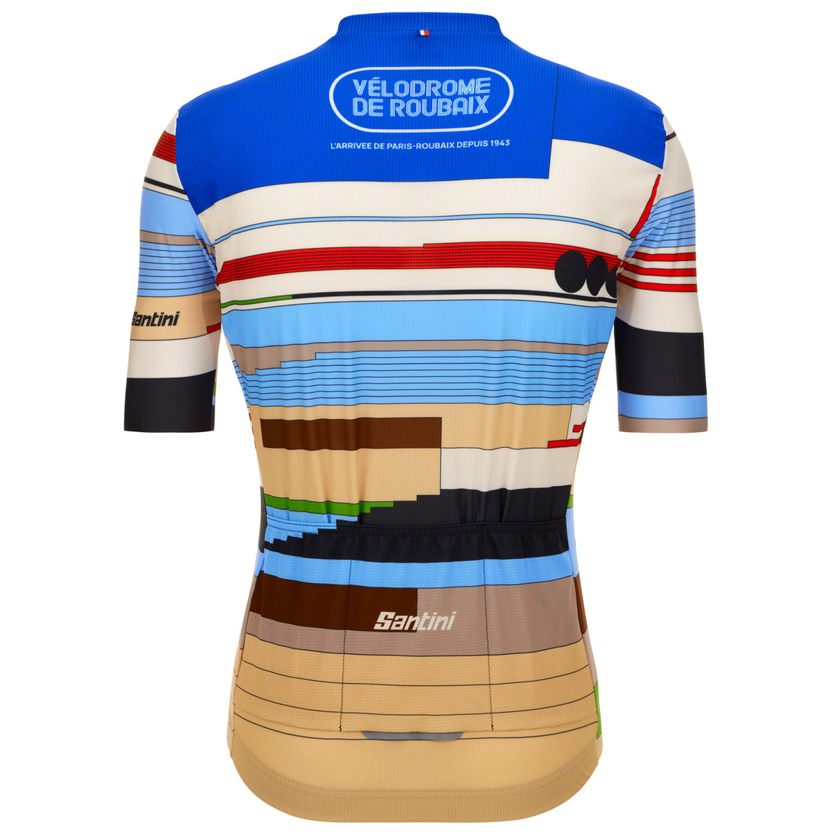Maglia Santini Paris Roubaix - N