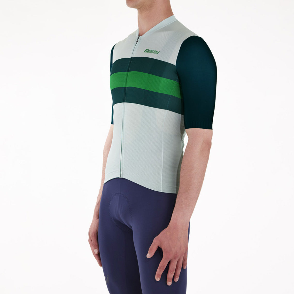 Maglia Santini Sleek Bengal - Verde chiaro - A