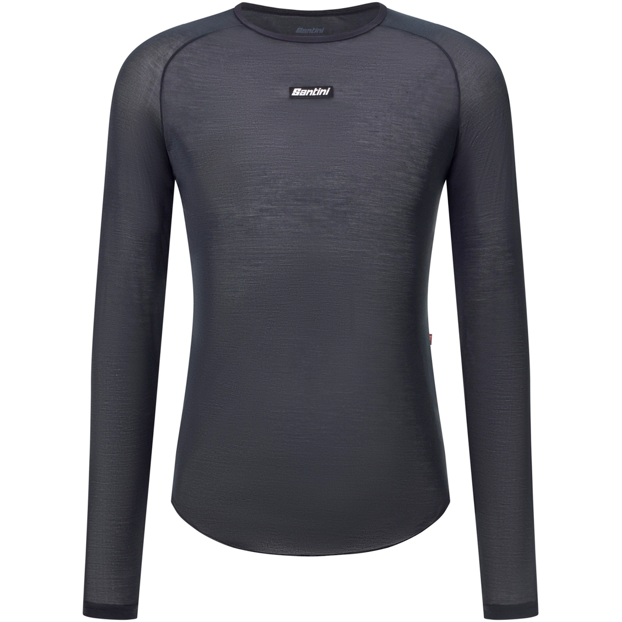 Maillot sous-vêtement manches longues Santini Dry - Noir