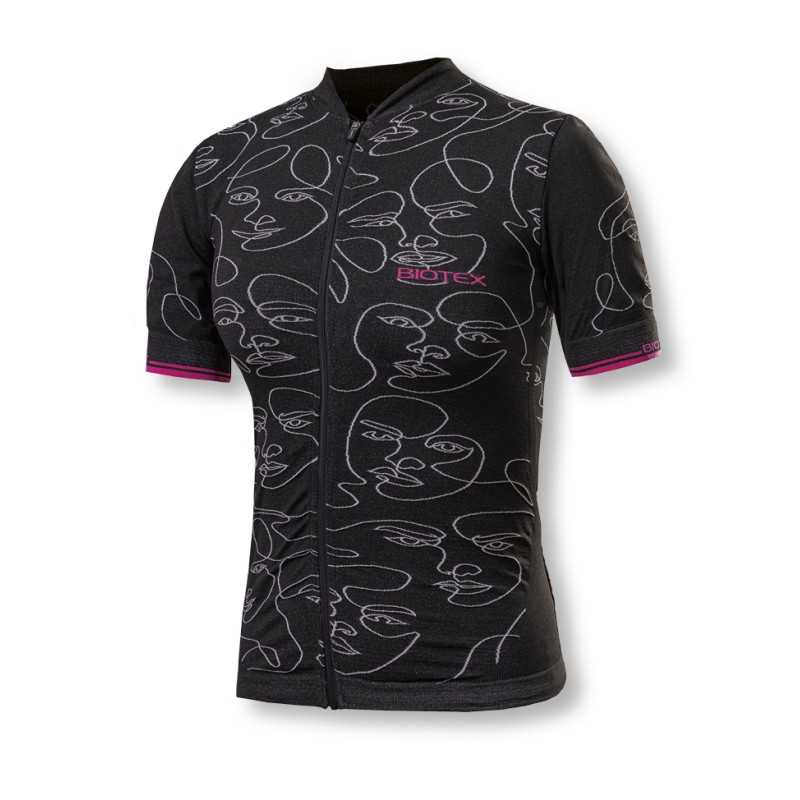 Maglia donna Biotex Visi Soffio - Nero - M