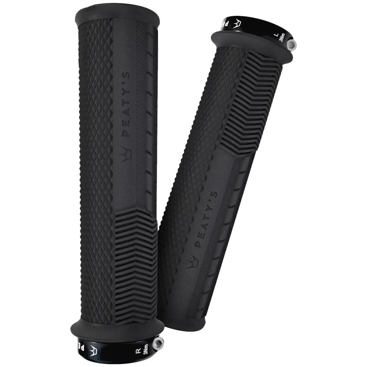 Peaty’s Manopole Monarch Knurl Thin - Nero - B
