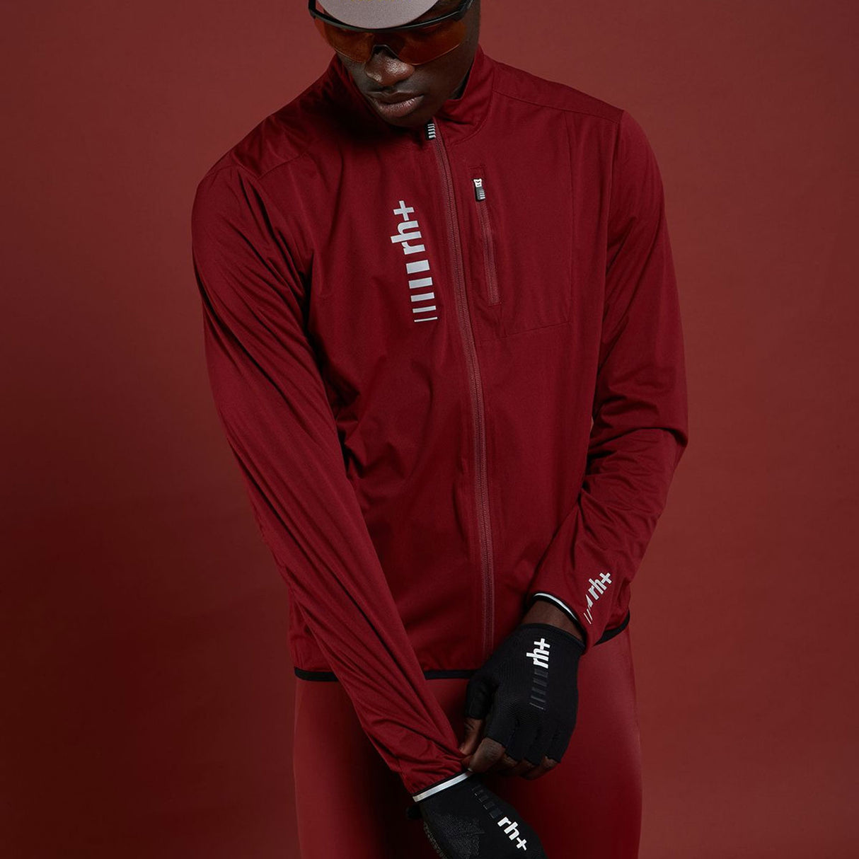 Mantellina Rh+ E-bike Emergency - Rosso - G