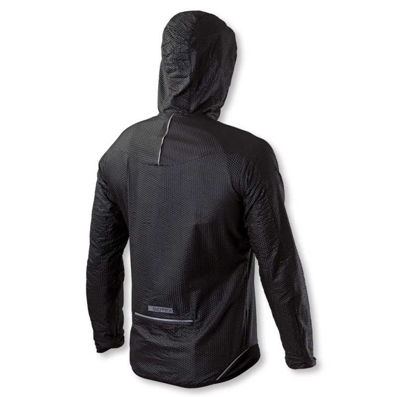 Mantellina Biotex 3D Wind Hood - Nero - D