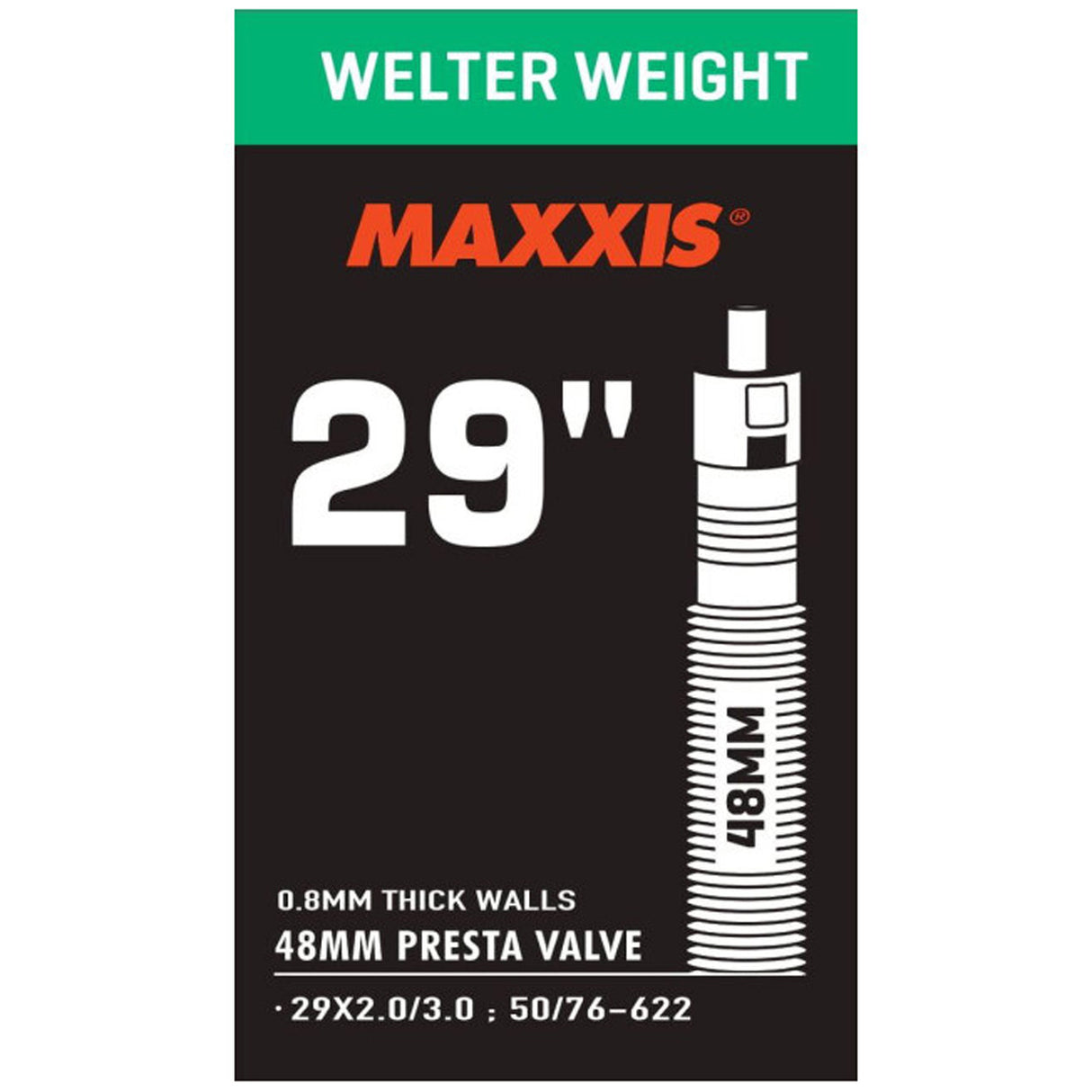 Camera d'aria Maxxis welter weight 29x2.0/3.0 - Presta 48 mm - B