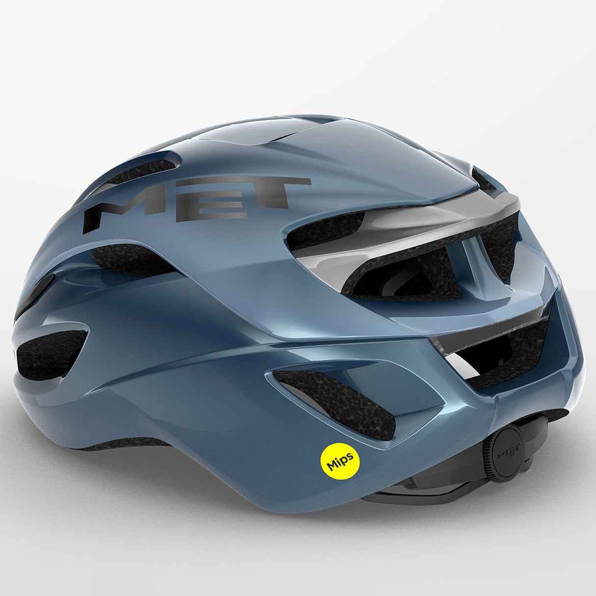 Casco Met Rivale Mips - Blu argento - M