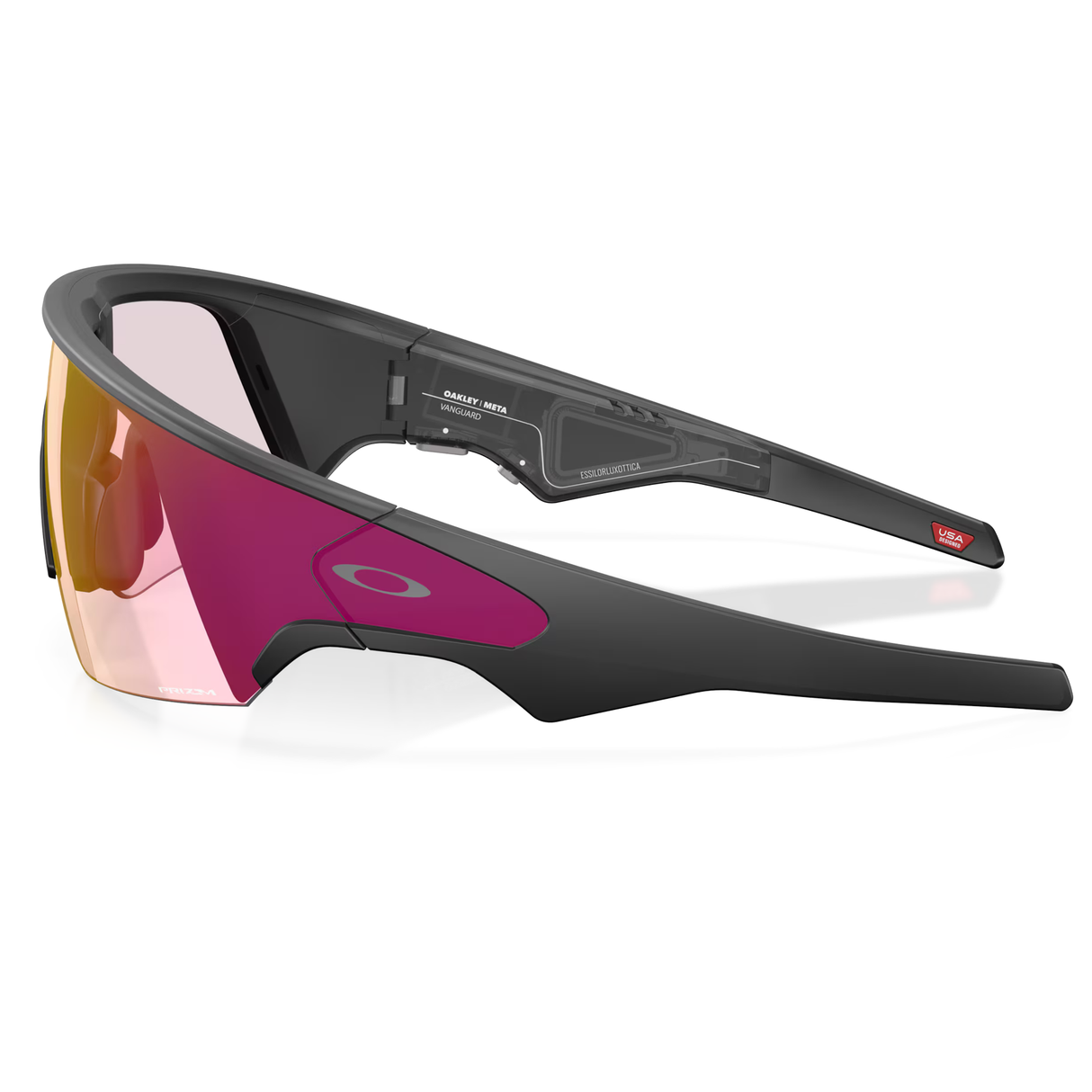 Oakley Meta Vanguard Brille - Black Prizm Transitions Ember