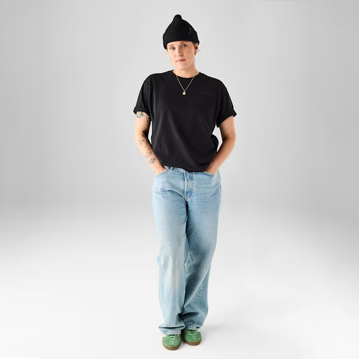 T-Shirt Trek Monochromatic - Schwarz