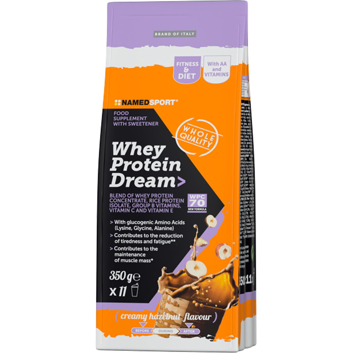 Whey Protein Dream 350g - Creamy Hazelnut - L