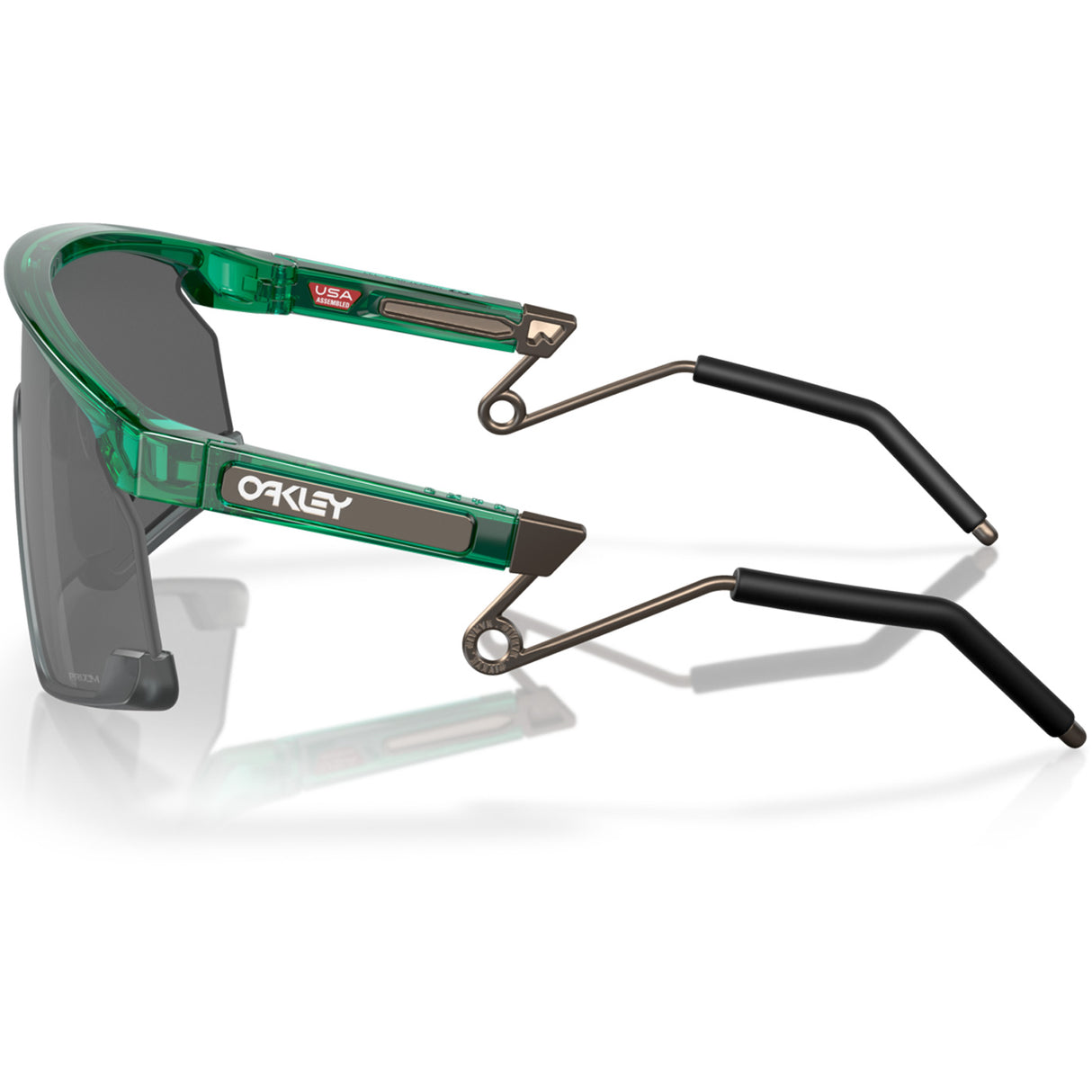 Occhiali Oakley BXTR Metal Futurity - Trans Viridian Prizm Black - N