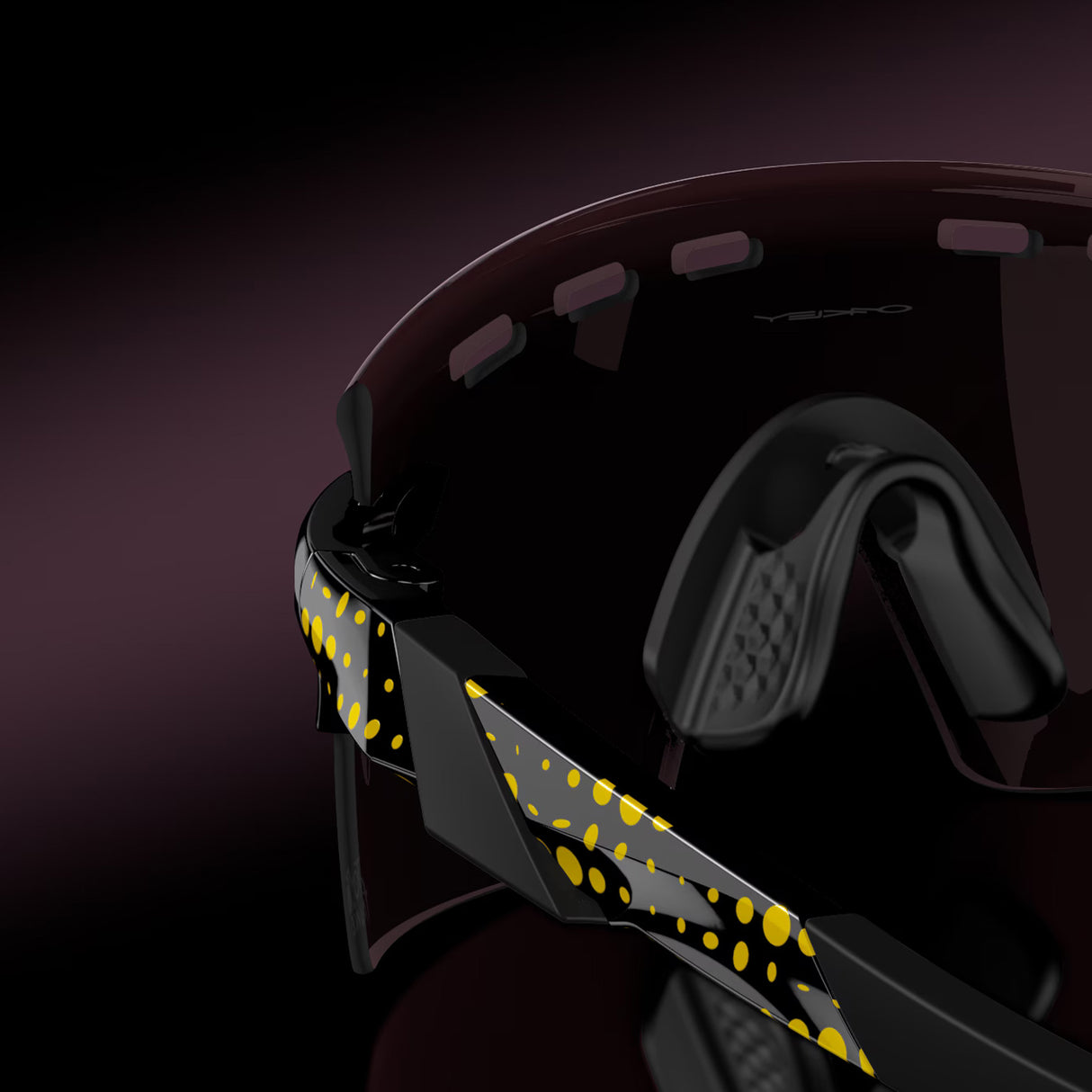 Occhiali Oakley Encoder Strike Vented Tour de France - Black Ink Prizm Road - L