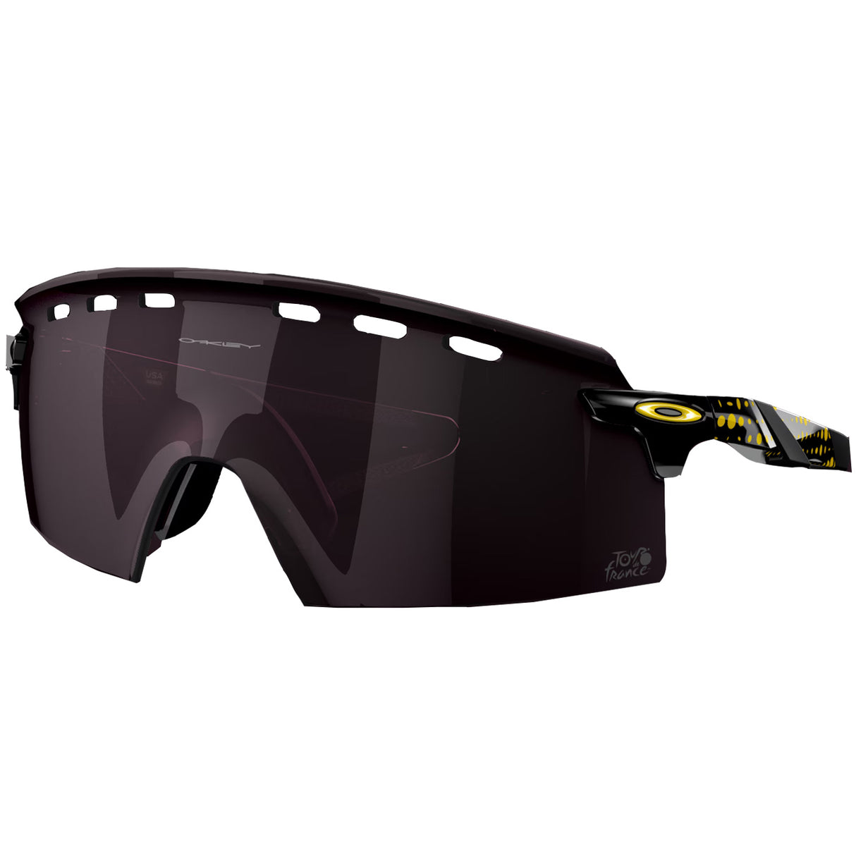 Occhiali Oakley Encoder Strike Vented Tour de France - Black Ink Prizm Road - G