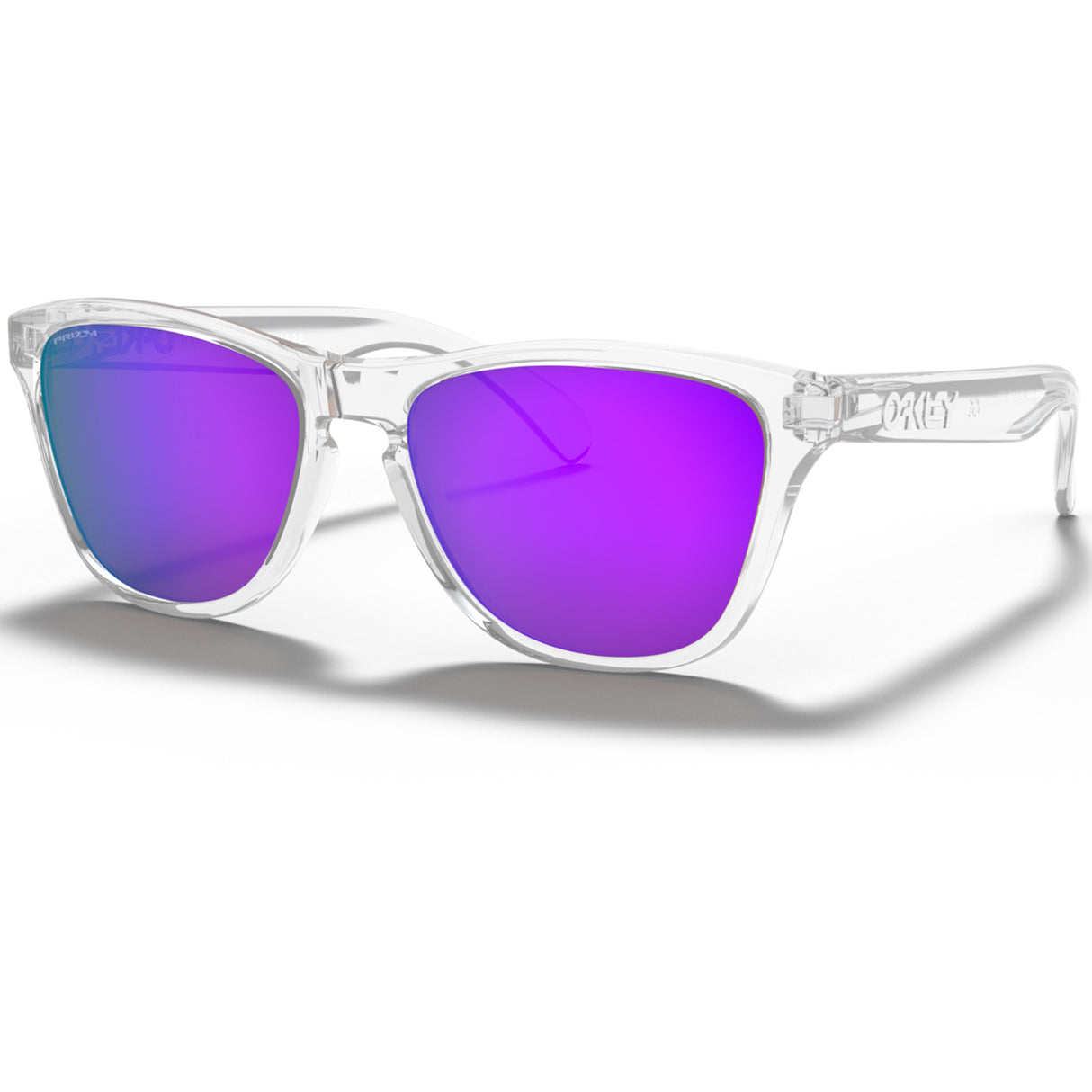 Occhiali Oakley Frogskins XS - Polished Clear Prizm Violet - F