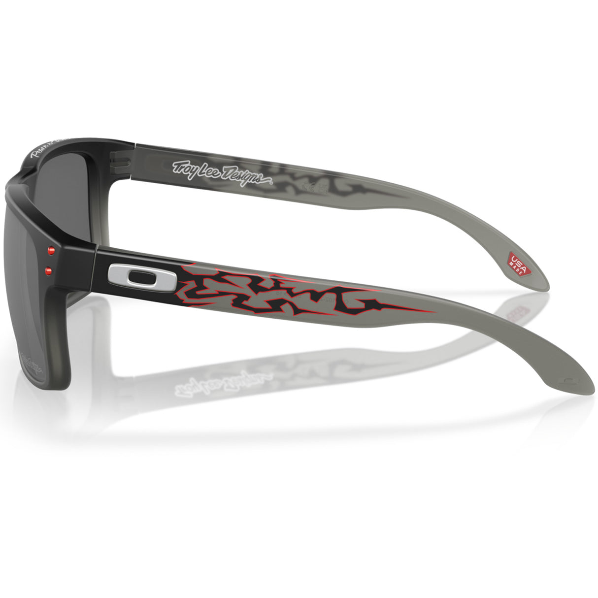 Occhiali Oakley Holbrook Troy Lee Design - Black Fade Prizm Black - G