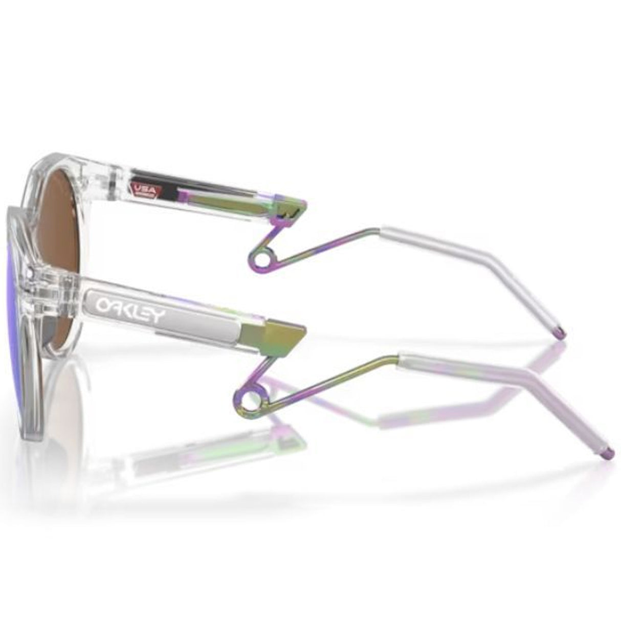 Occhiali Oakley HSTN Metal - Matte Clear Prizm Violet - F