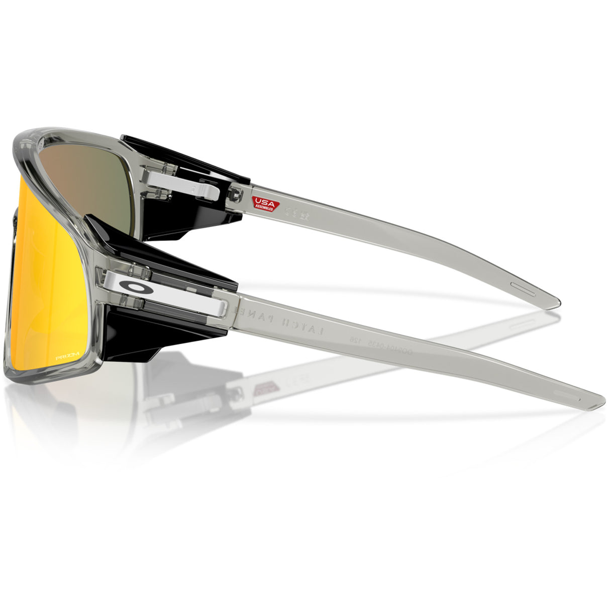 Occhiali Oakley Latch Panel - Grey Ink Prizm Ruby - C