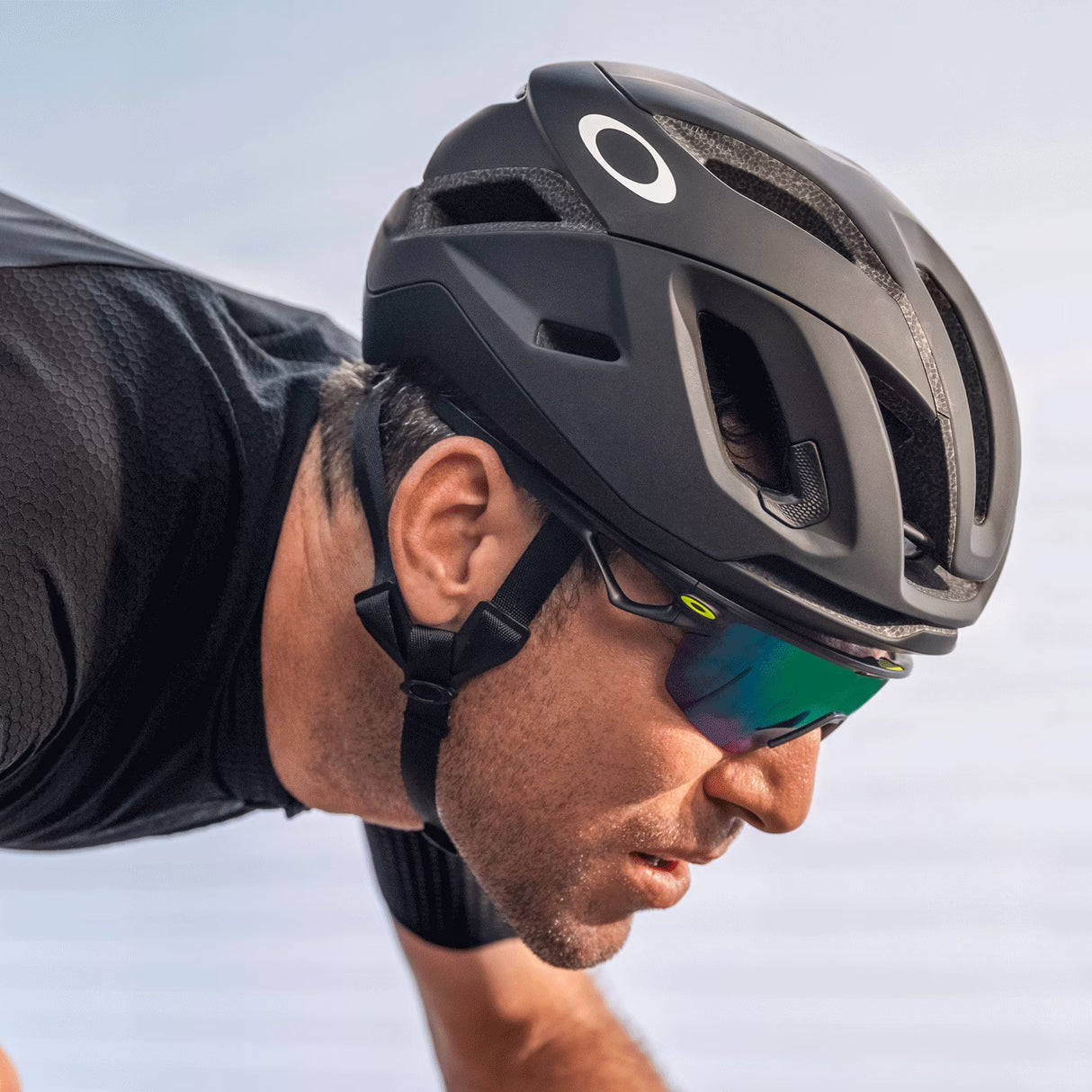 Occhiali Oakley Sphaera - Matte Black Ink Prizm Jade - C