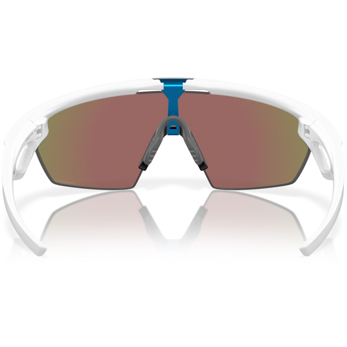 Occhiali Oakley Sphaera - Matte White Prizm Sapphire Polarized - C
