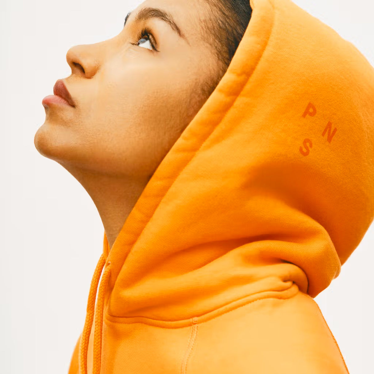 Felpa con cappuccio Pas Normal Studios Logo - Arancio - O
