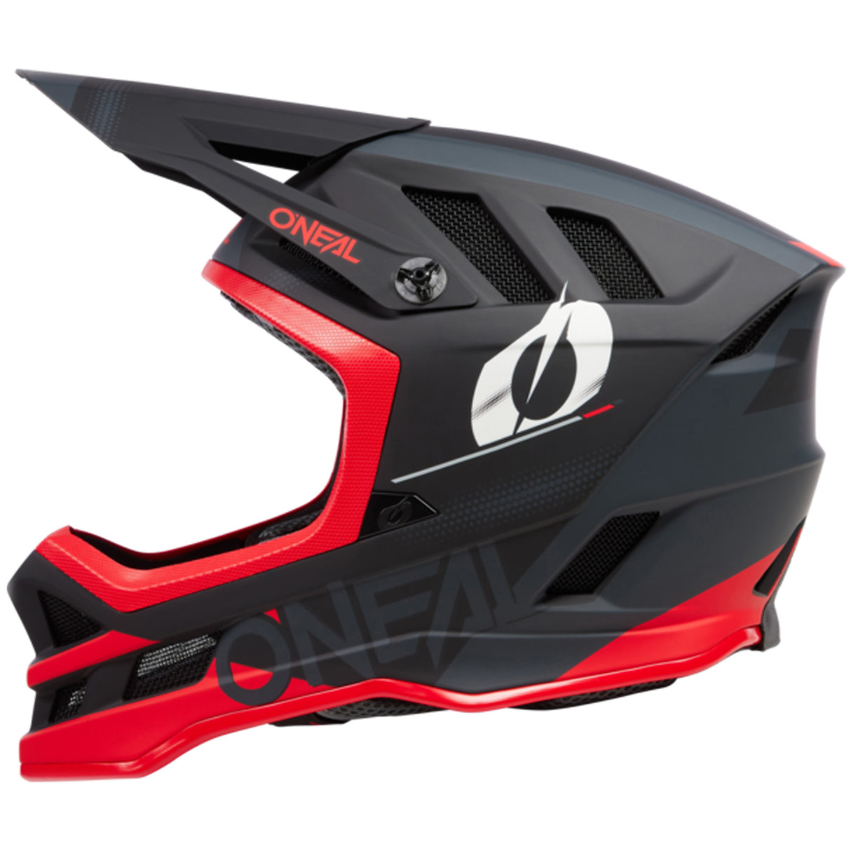 Casco O'neal Blade Polyacrylite Haze - Nero rosso - I