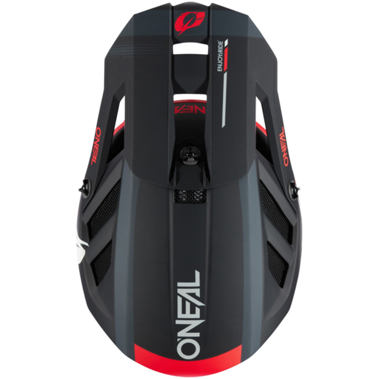 Casco O'neal Blade Polyacrylite Haze - Nero rosso - O