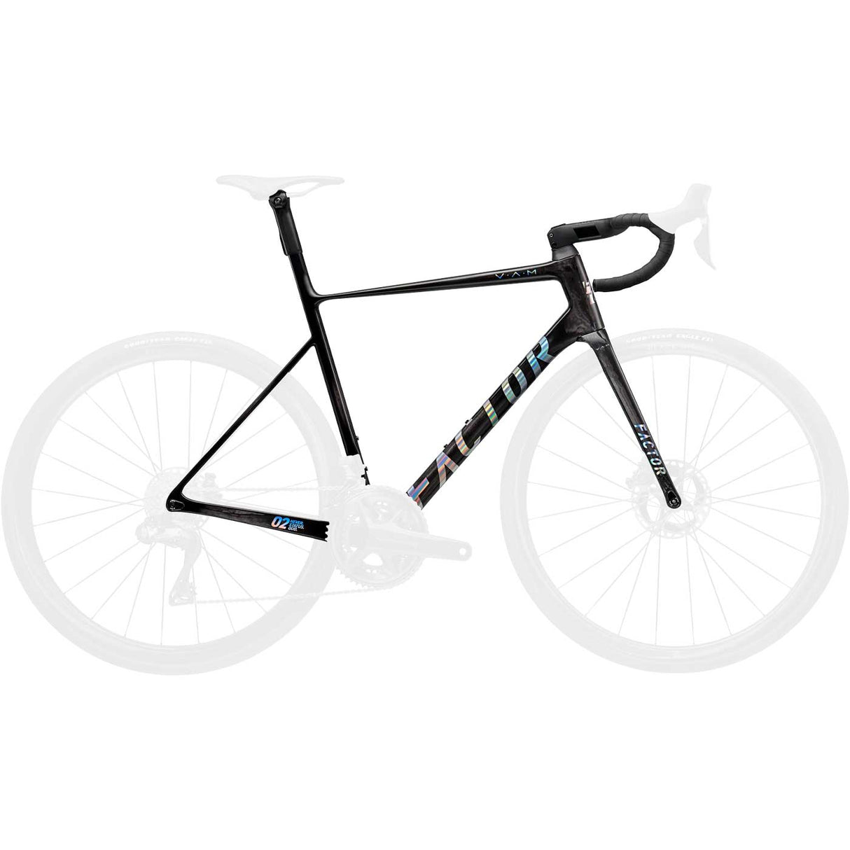 Telaio Factor O2 VAM Disc Premium Package - Nero - O