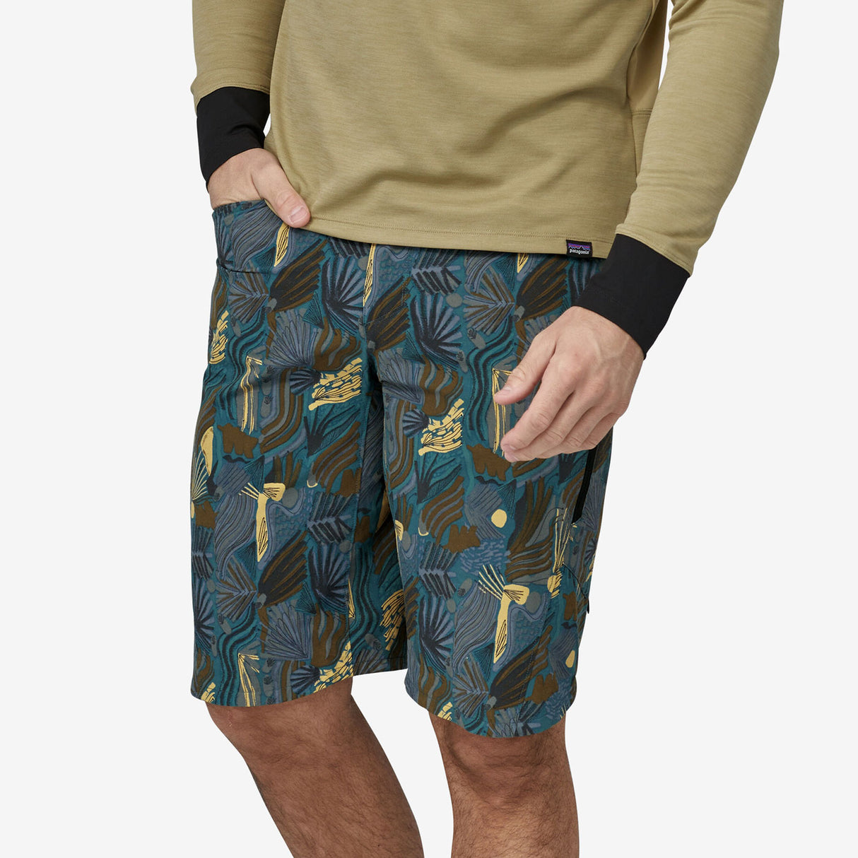 Pantaloncini Patagonia Dirt Craft - Blu - F