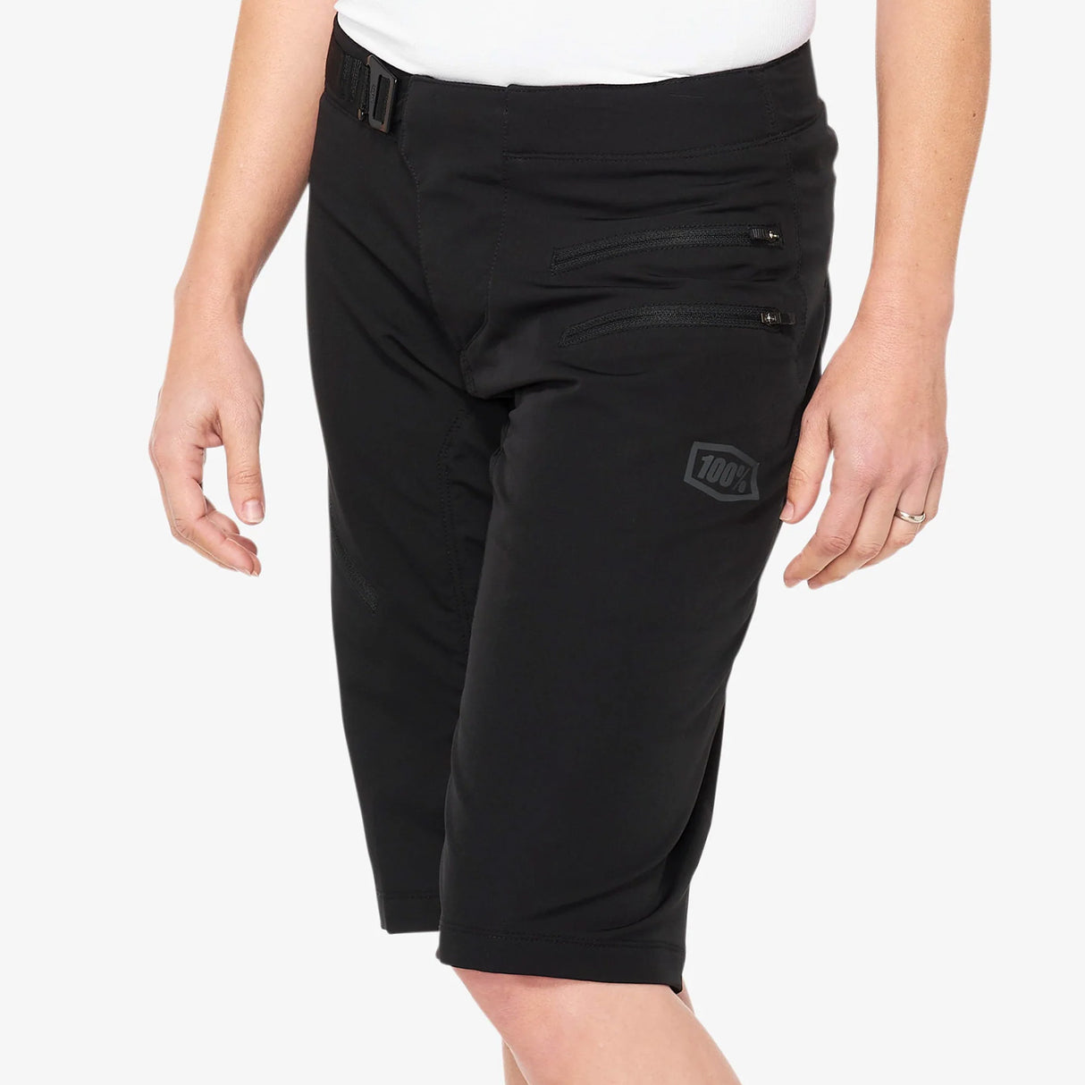 Pantaloncini mtb donna 100% Airmatic- Nero - C