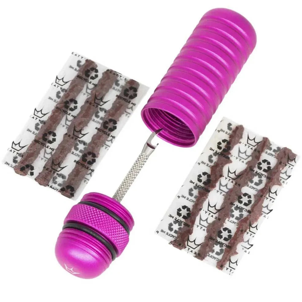 Kit riparazione tubeless per manubrio Peaty's Holeshot - Rosa - C