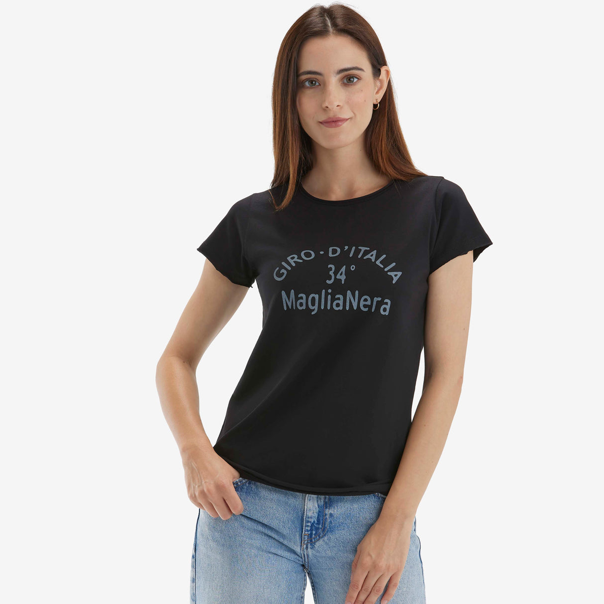 T-Shirt donna Pinarello Maglia Nera - Nero - G