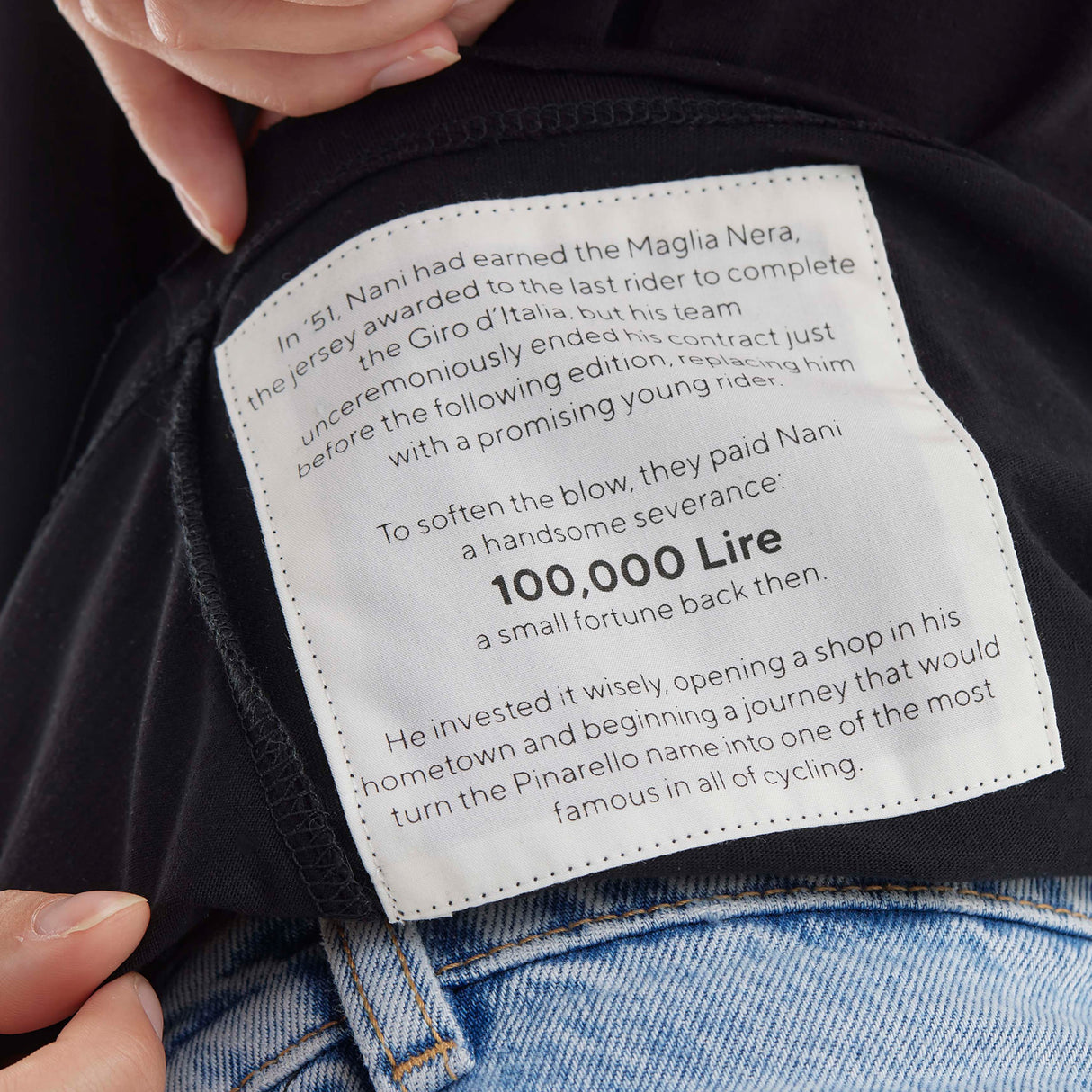 T-Shirt donna Pinarello Maglia Nera - Nero - H