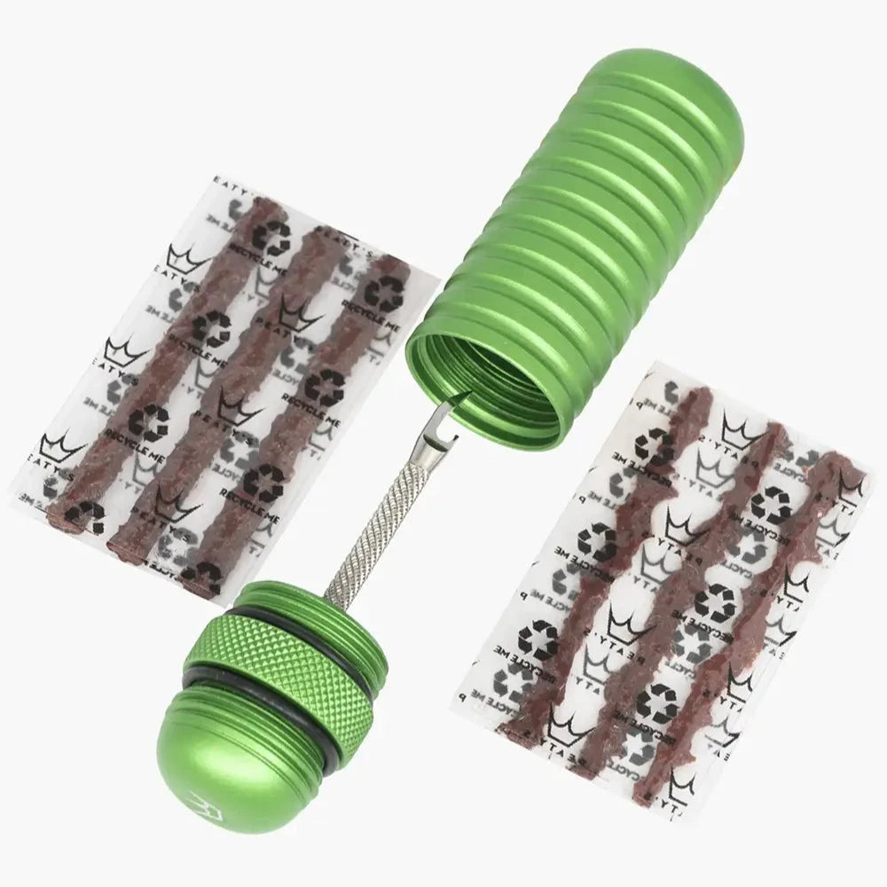 Kit riparazione tubeless per manubrio Peaty's Holeshot - Verde - E