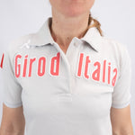 Giro d'Italia Eroi women polo shirt - Grey