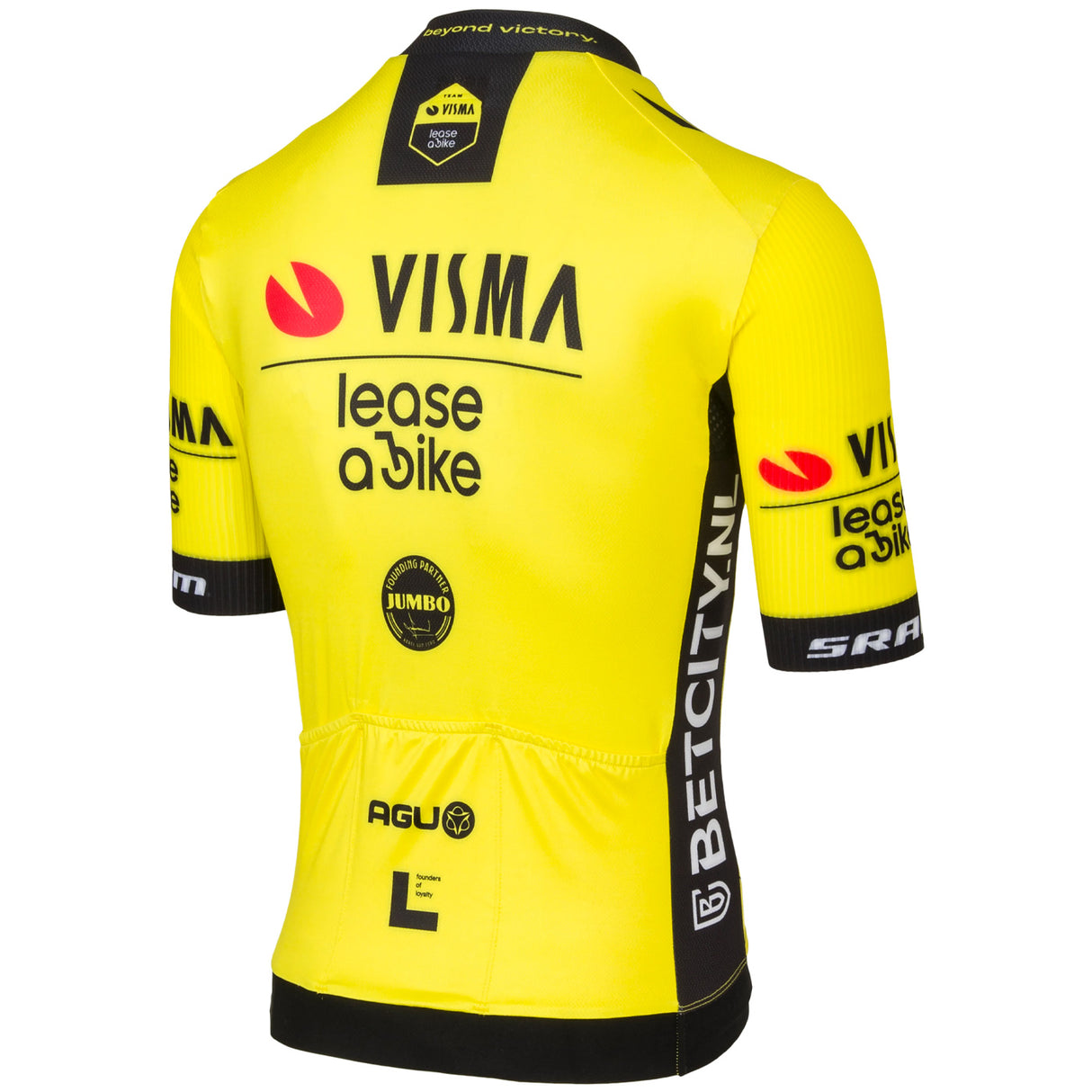 Maglia Agu Team Visma Lease a bike 2024 Premium - D