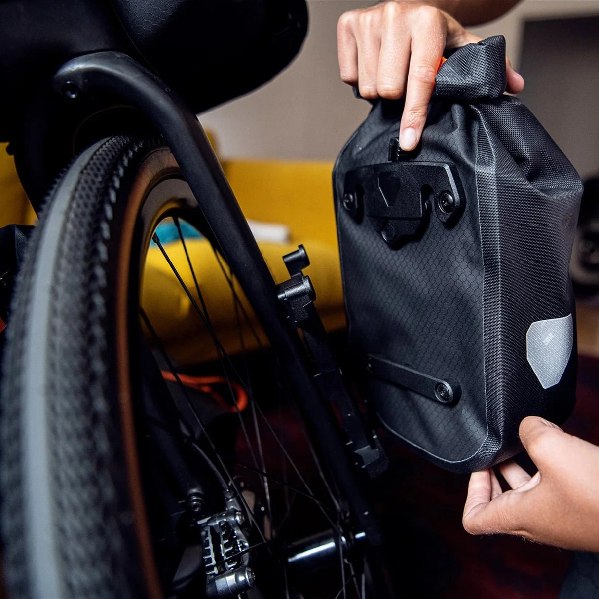 Borsa forcella Ortlieb Fork-Pack 4.1L - Nero - M