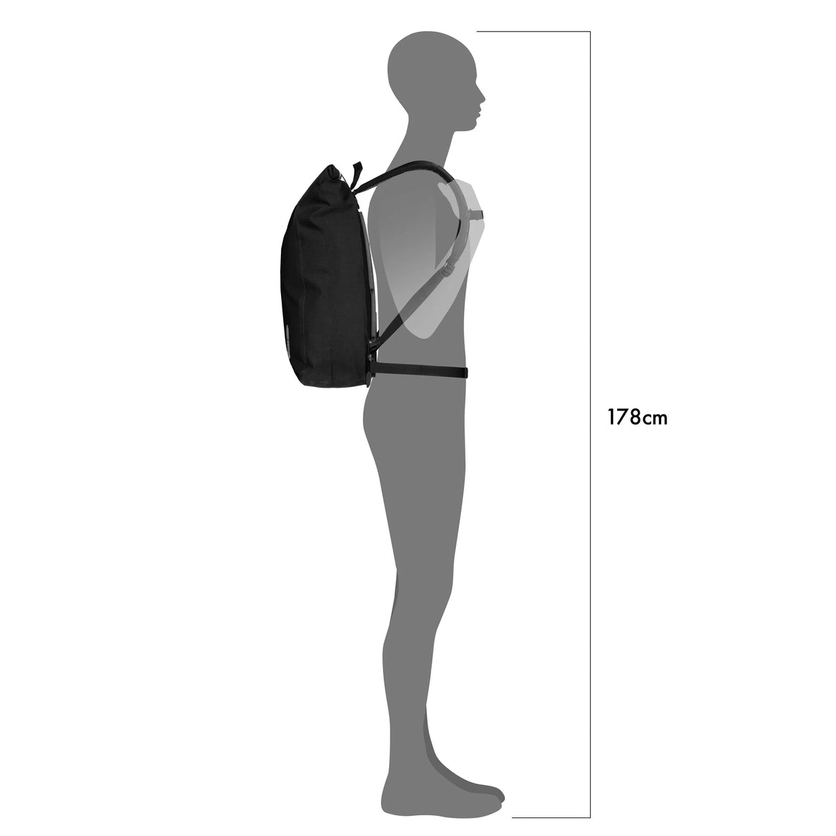 Zaino Ortlieb Velocity 23L - Nero - L