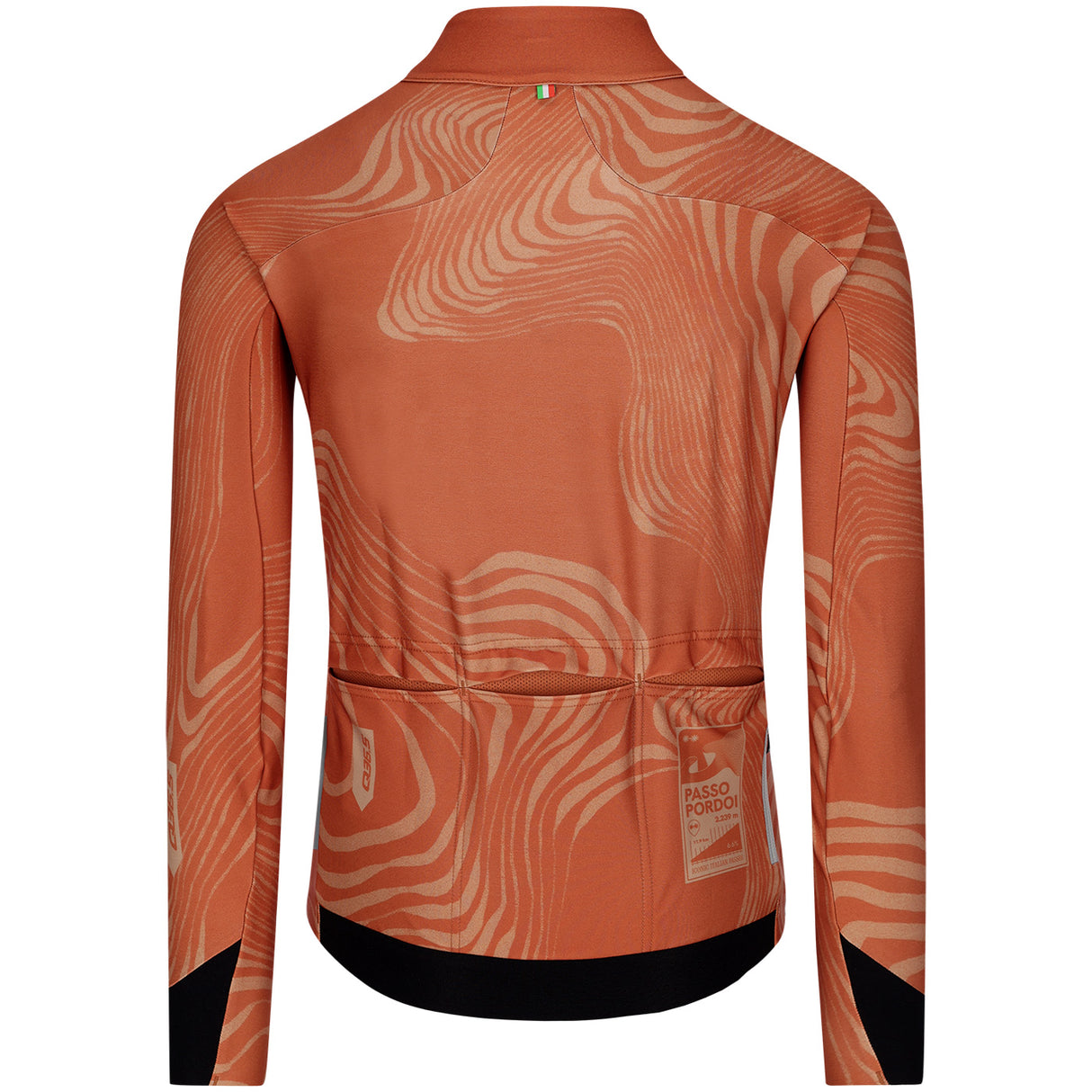 Maglia donna maniche lunghe Q36.5 Gregarius Hybrid Dolomiti - Rosso - L