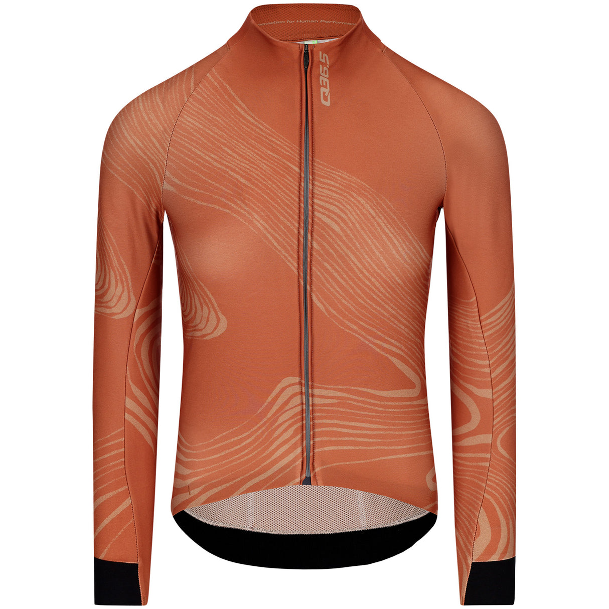 Maglia donna maniche lunghe Q36.5 Gregarius Hybrid Dolomiti - Rosso - I