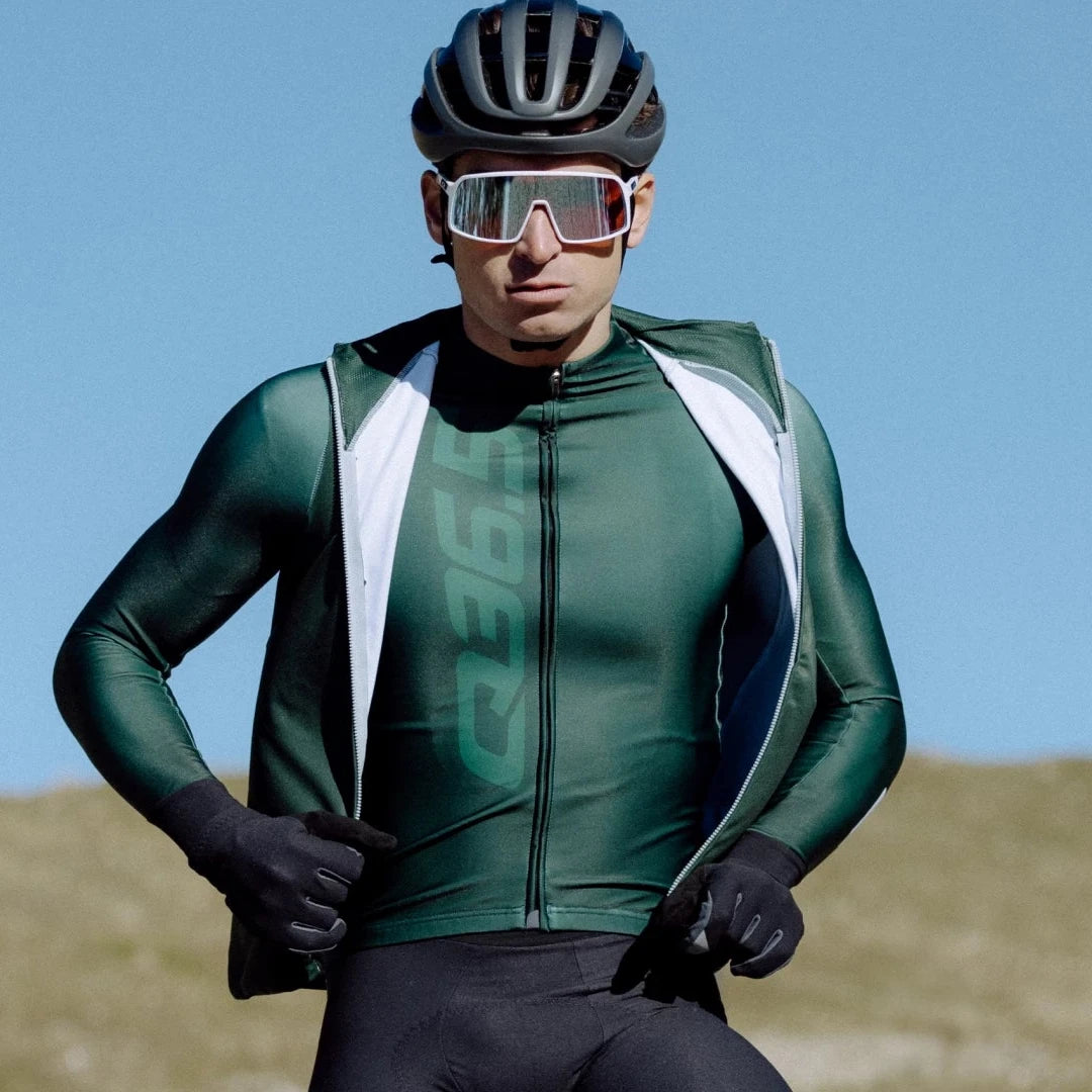 Gilet Q36.5 Gregarius Hybrid - Verde - D
