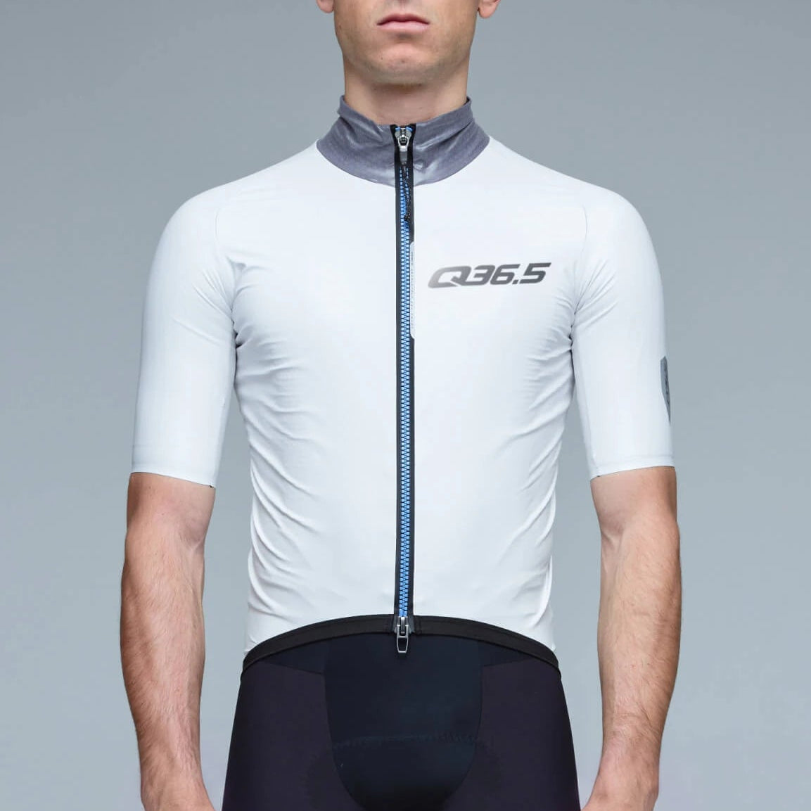 Q36.5 Rain Shell Aero jersey - White