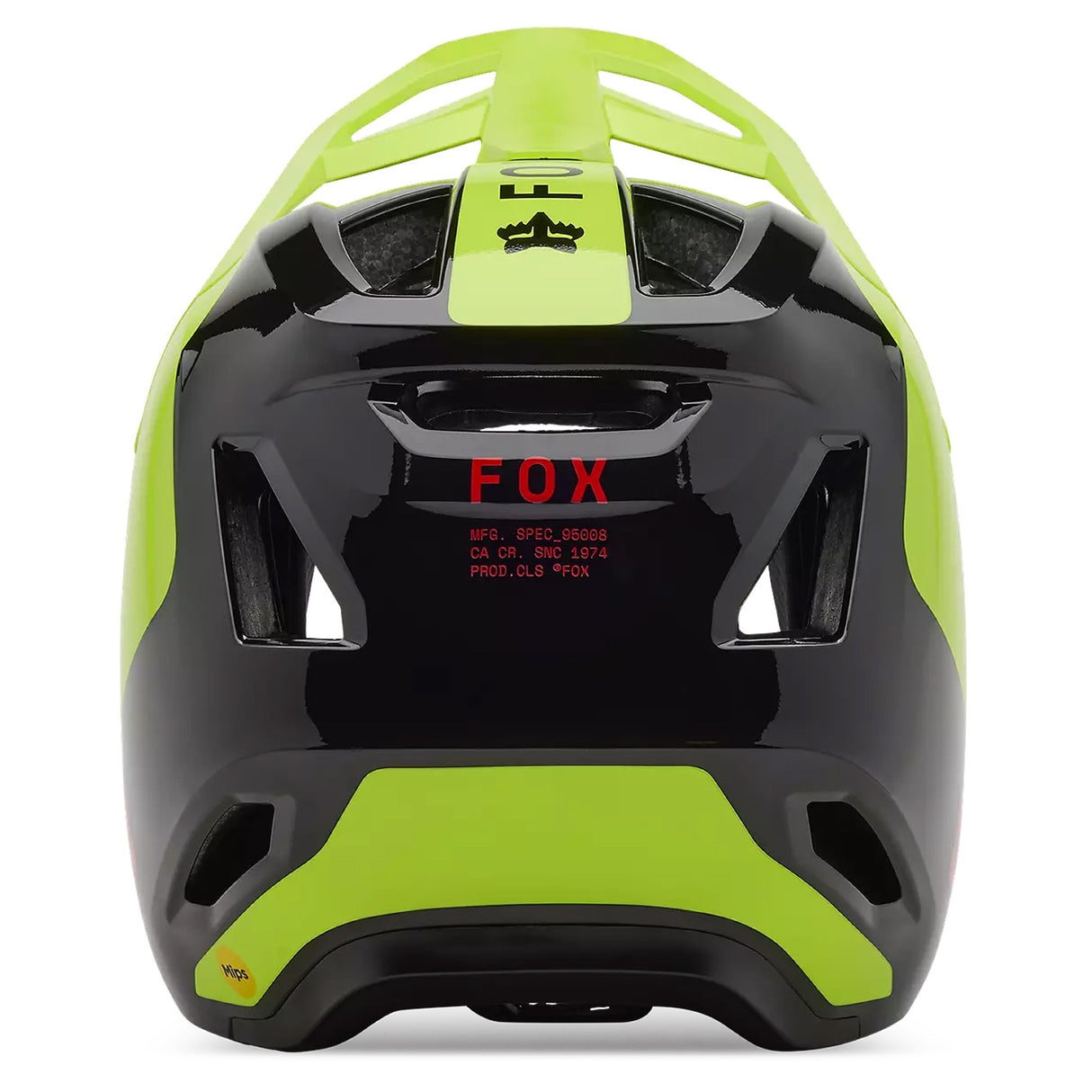 Casco Fox Rampage Mips Barge - Verde fluo - Q