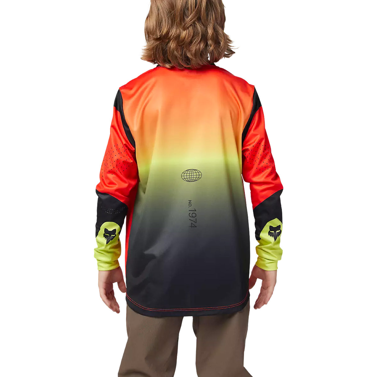 Maglia manica lunga bambino Fox Ranger Revise - Rosso - N