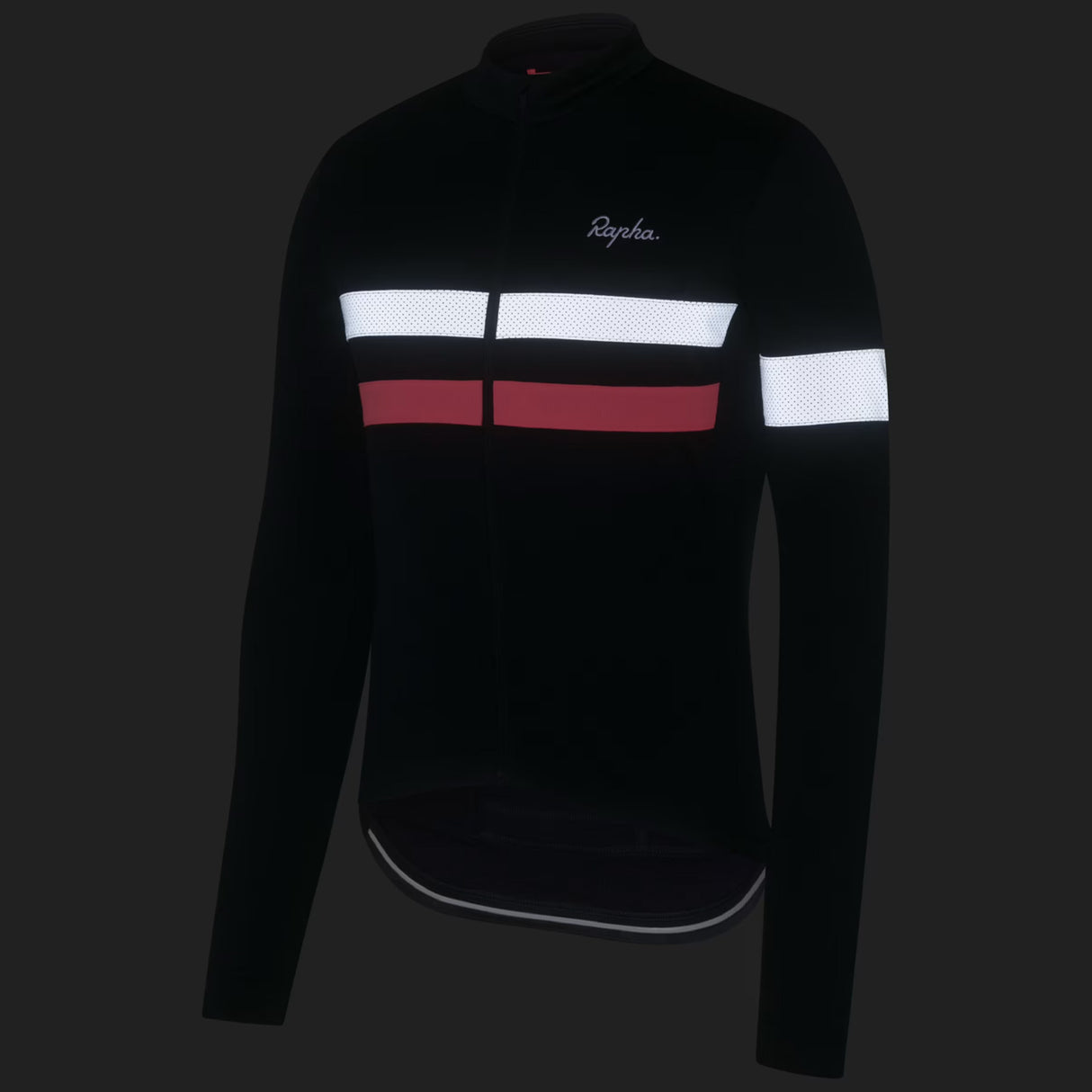Maglia maniche lunghe Rapha Brevet - Blu - A