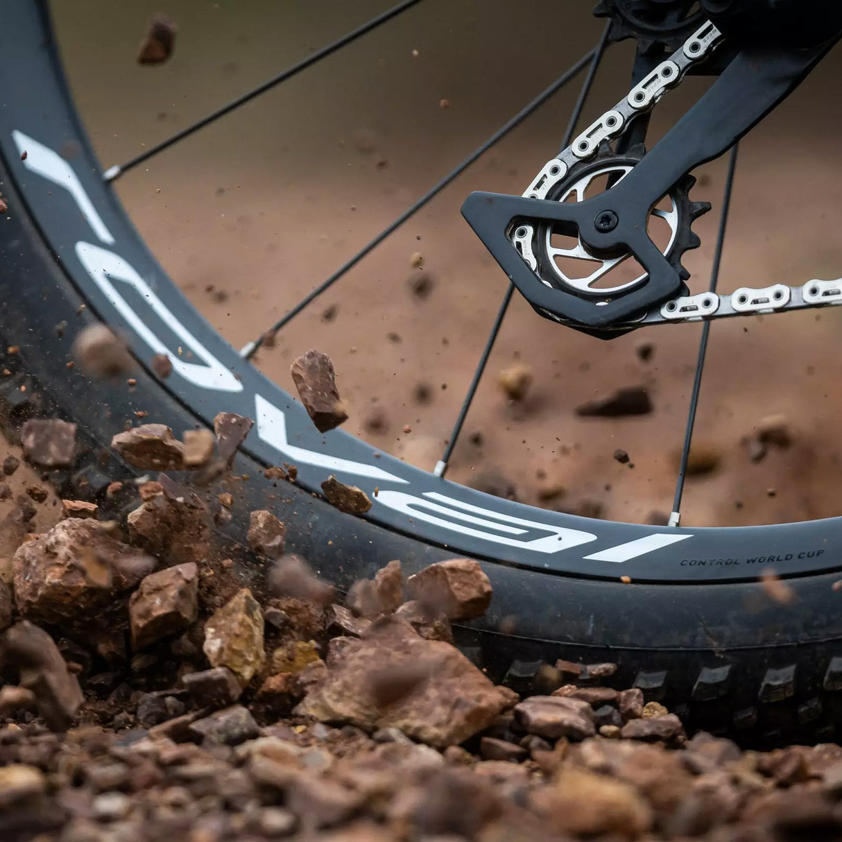 Ruota Roval Control World Cup anteriore - Nero - D