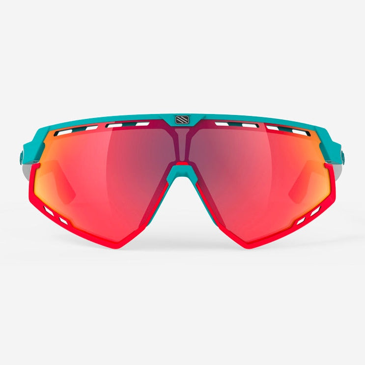 Occhiali Rudy Defender - Emerald White Matte Multilaser Red - F