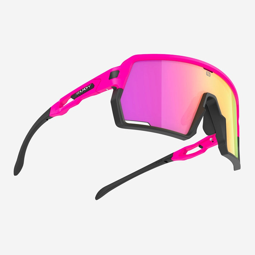 Occhiali Rudy Project Kelion - Pink Fluo Matte Multilaser Sunset - M